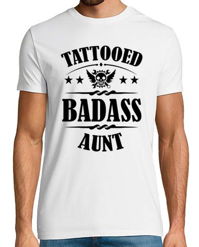 Camiseta Hombre Manga Corta tatuada badass tía laTostadora - latostadora.com - Modalova