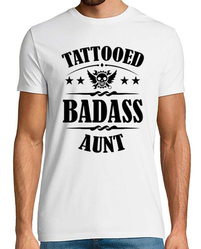 Camiseta tatuada badass tía - latostadora.com - Modalova