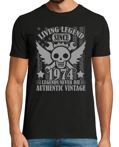 Camiseta leyendas vivas desde 1974 leyendas nunca - latostadora.com - Modalova