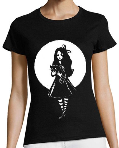 Camiseta mujer alicia oscura - latostadora.com - Modalova