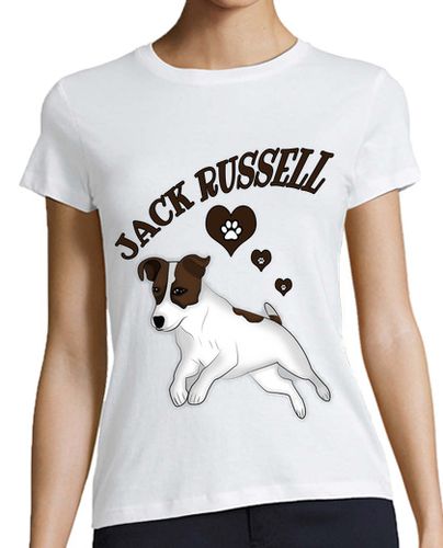 Camiseta mujer jack russell corazones laTostadora - latostadora.com - Modalova