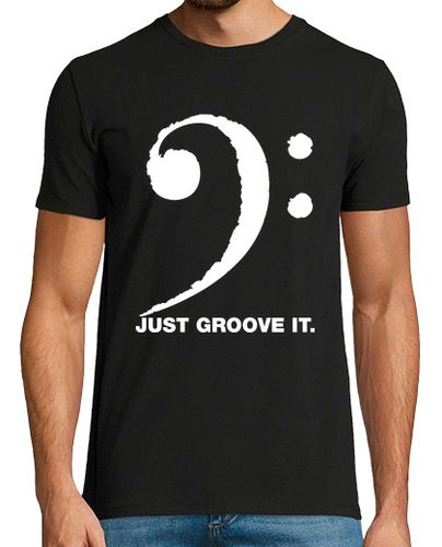 Camiseta Just Groove it clave de fa - latostadora.com - Modalova