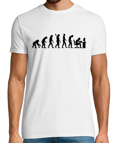 Camiseta oficina de informática de la evolución - latostadora.com - Modalova