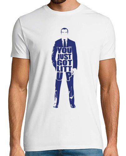 Camiseta You Just Got Litt Up (Suits) laTostadora - latostadora.com - Modalova