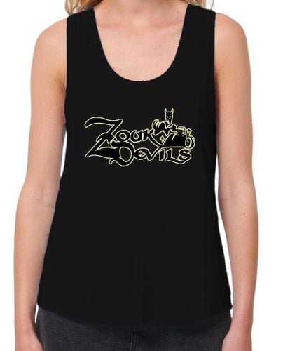 Camiseta Mujer Tirantes Loose Fit ZoukDevils golden glow - Women laTostadora - latostadora.com - Modalova