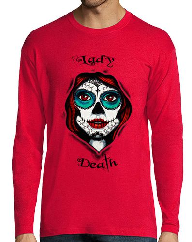 Camiseta Hombre Manga Larga Lady Death laTostadora - latostadora.com - Modalova