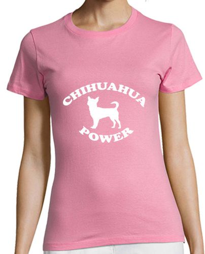 Camiseta Mujer Manga Corta Chihuahua Power laTostadora - latostadora.com - Modalova