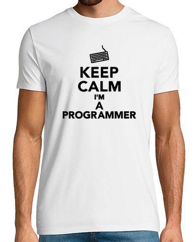 Camiseta mantén la calma im un programador - latostadora.com - Modalova