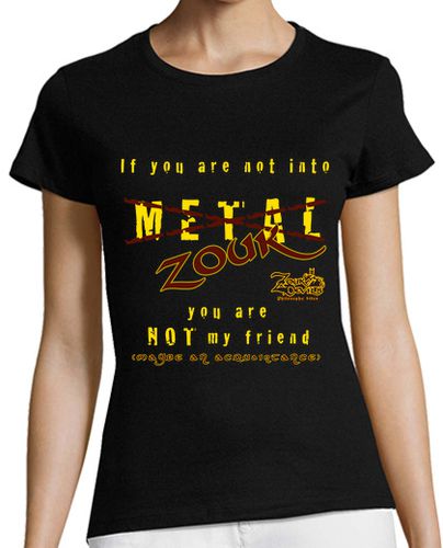 Camiseta Mujer Manga Corta If you are not into zouk Front - Women laTostadora - latostadora.com - Modalova