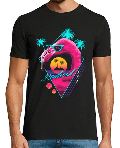 Camiseta Hombre Manga Corta camisa del flamenco del rad laTostadora - latostadora.com - Modalova