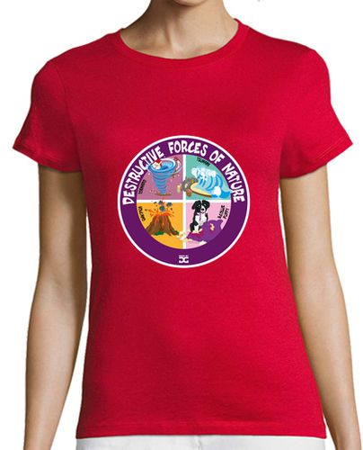 Camiseta mujer Nature Forces (En) Chica - latostadora.com - Modalova