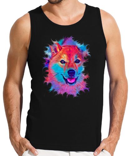 Camiseta Hombre Sin Mangas SHIBA INU laTostadora - latostadora.com - Modalova