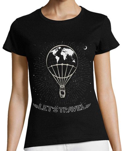 Camiseta mujer VAMOS A VIAJAR - LET'S TRAVEL laTostadora - latostadora.com - Modalova