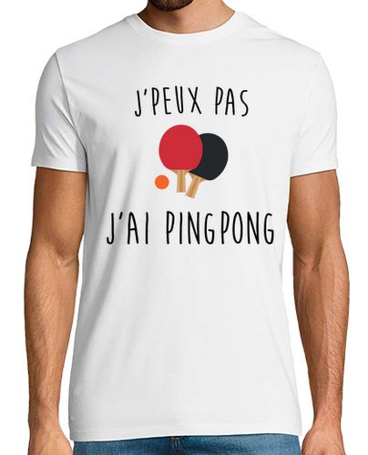 Camiseta Hombre Manga Corta jpeux no i ping-pong laTostadora - latostadora.com - Modalova