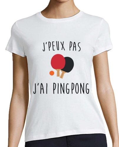 Camiseta Mujer Manga Corta jpeux no i ping-pong laTostadora - latostadora.com - Modalova