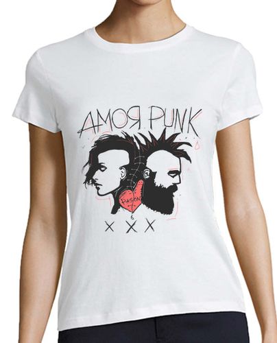 Camiseta mujer Amor Punk laTostadora - latostadora.com - Modalova