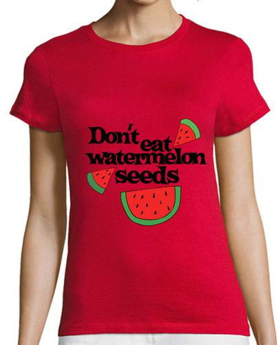 Camiseta mujer no coma semillas de sandía - latostadora.com - Modalova