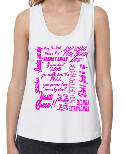 Camiseta mujer RuPaul Drag Race - Best quotes - Mujer B - latostadora.com - Modalova
