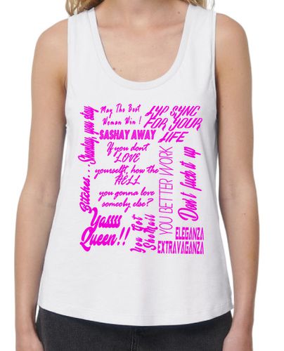 Camiseta mujer RuPaul Drag Race - Best quotes - Mujer B laTostadora - latostadora.com - Modalova