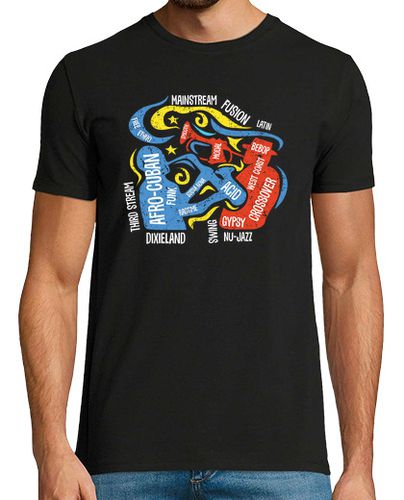 Camiseta músicos de jazz y estilos de jazz - latostadora.com - Modalova