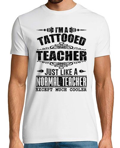 Camiseta soy profesor tatuado - latostadora.com - Modalova