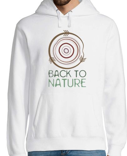 Sudadera Con Capucha Para Hombre Back to Nature laTostadora - latostadora.com - Modalova