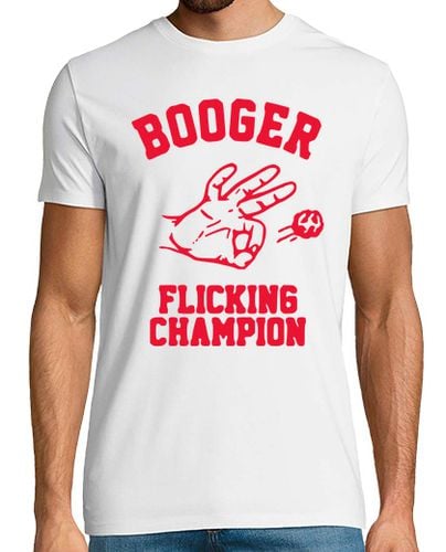 Camiseta booger flicking campeón - latostadora.com - Modalova