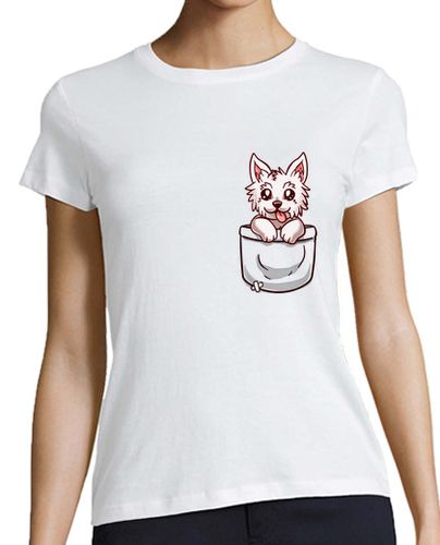 Camiseta mujer bolsillo west terrier de montaña - womans baseball - latostadora.com - Modalova