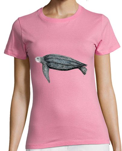 Camiseta mujer Camiseta Tortuga laud (Dermochelys coriacea) - latostadora.com - Modalova