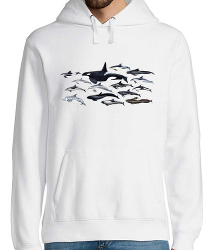 Sudadera Con Capucha Para Hombre Jersey hombre Orcas, delfines y blackfish laTostadora - latostadora.com - Modalova