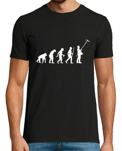 Camiseta Hombre Manga Corta operador de micrófono evolución laTostadora - latostadora.com - Modalova