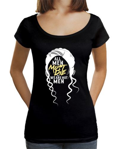 Camiseta Mujer Cuello Ancho Loose Fit Game of Thrones - Khaleesi laTostadora - latostadora.com - Modalova