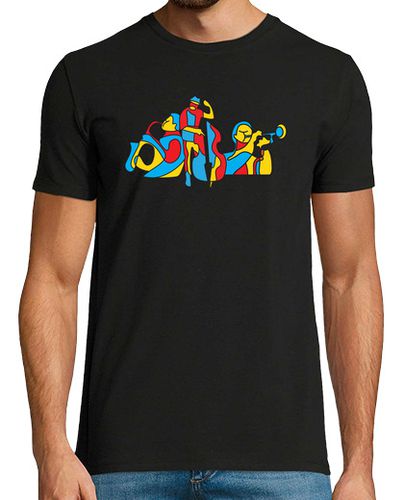 Camiseta Hombre Manga Corta trío de jazz moderno laTostadora - latostadora.com - Modalova