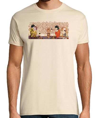 Camiseta Kokeshis Klimt - latostadora.com - Modalova