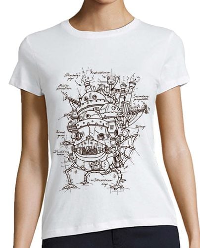 Camiseta mujer Howl's Moving Castle laTostadora - latostadora.com - Modalova