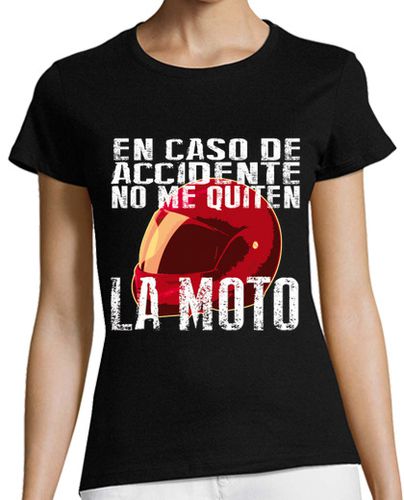 Camiseta Mujer Manga Corta s.o.s moteros laTostadora - latostadora.com - Modalova