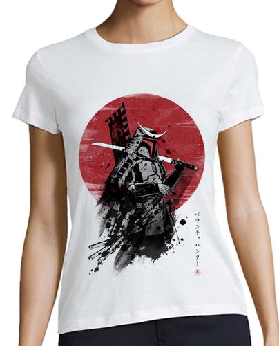 Camiseta mujer Mandalorian Samurai - latostadora.com - Modalova