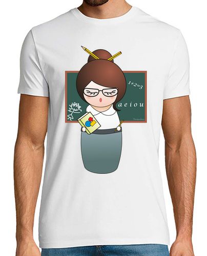 Camiseta Kokeshi Profesora - latostadora.com - Modalova