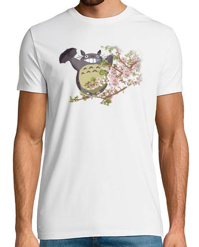 Camiseta Totoro and the Flowers - latostadora.com - Modalova