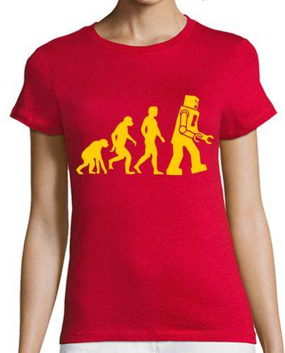 Camiseta mujer Evolución robot big bang theory - latostadora.com - Modalova