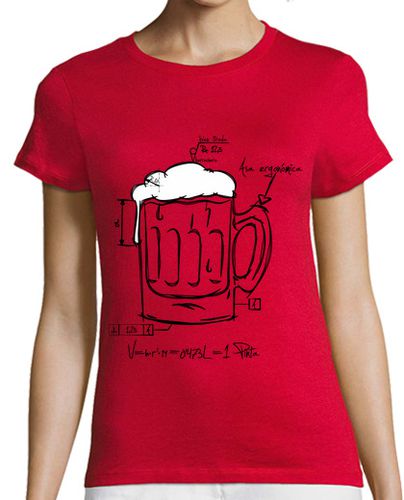 Camiseta mujer Cerveza Técnica - latostadora.com - Modalova