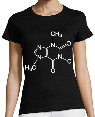 Camiseta mujer Cafeína big bang theory - latostadora.com - Modalova