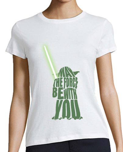 Camiseta mujer Yoda Star Wars - latostadora.com - Modalova