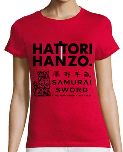 Camiseta mujer Hattori Hanzo (Kill Bill) - latostadora.com - Modalova