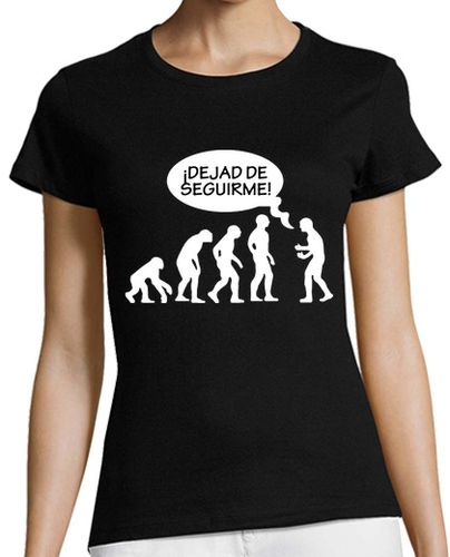 Camiseta mujer Dejad de seguirme - latostadora.com - Modalova