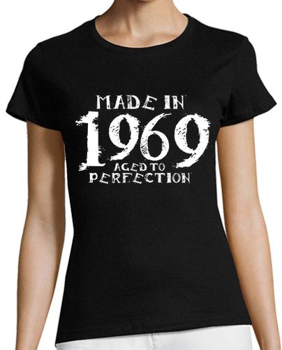 Camiseta mujer 1969 KiraLynn Blanco - latostadora.com - Modalova