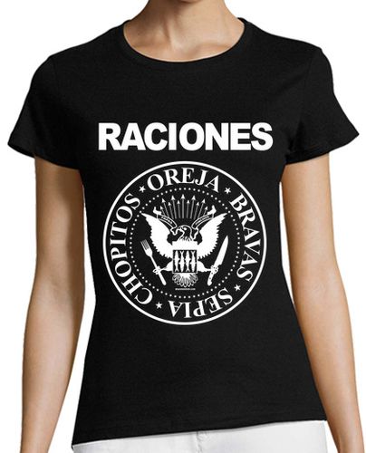 Camiseta mujer Raciones - latostadora.com - Modalova