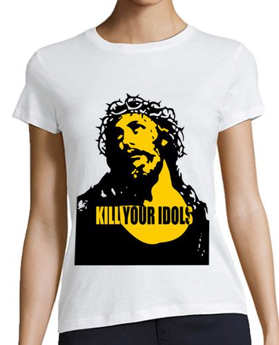 Camiseta mujer Kill Your Idols - Axl Rose - latostadora.com - Modalova