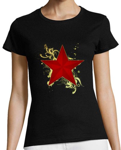Camiseta mujer Estrella roja - latostadora.com - Modalova