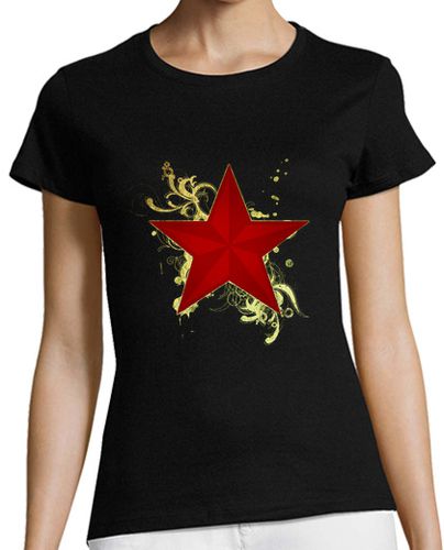 Camiseta Mujer Manga Corta Estrella roja laTostadora - latostadora.com - Modalova